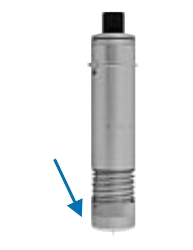 Disco de teflón para el deslizamiento de la herramienta Ø 40 mm. Fija tangencial. Para máquinas KSM