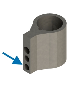 Vis pour la fixation du couteau. POT-40 et POT-VA. Machine de découpe Lectra 2
