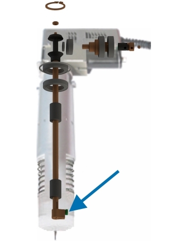 Tornillo para la fijación de las cuchillas. EOT-40. Para máquinas Lectra