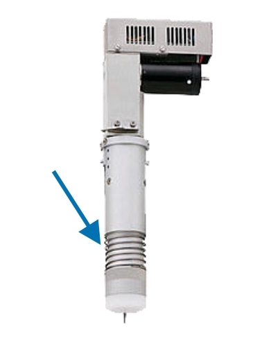 Muelle para el soporte del disco de teflón, Ø 40mm. EOT-3. Para máquinas Lectra