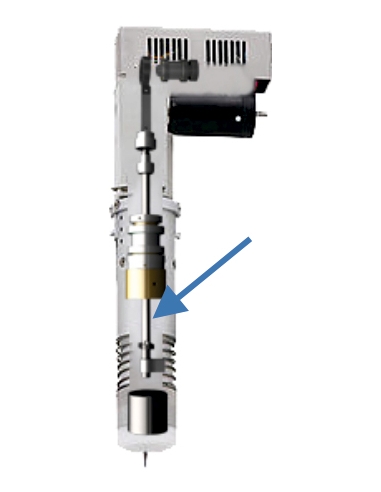 Axe oscillant. EOT-3. Machine de découpe Lectra