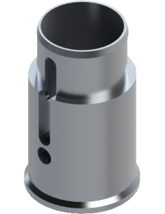 External aluminium body structure (front part). POT-40 and POT-VA. For Torielli cutting machines