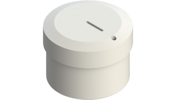 TEFLON Gleitscheibe Ø 40mm. EOT-3. Für Schneidemaschine Torielli