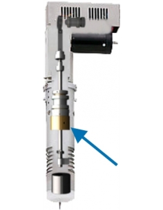 Support de guide oscillant en cuivre. EOT-3. Machine de découpe Torielli 2