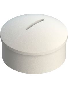 TEFLON Gliding disc Ø 40mm. Tangential Knife. For Torielli cutting machines