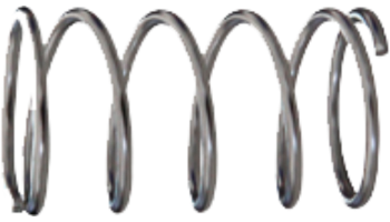 Molle per modulo di perforazione (PU). Per macchina da taglio Torielli