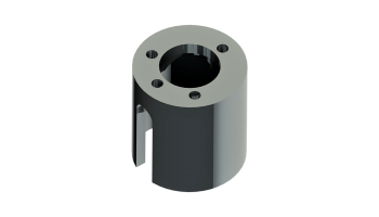 Guide de l'axe oscillant de l'outil EOT-40. Machine de découpe Torielli