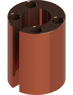 Guide porte-couteau pour hache oscillante. POT-40. Machine de découpe USM