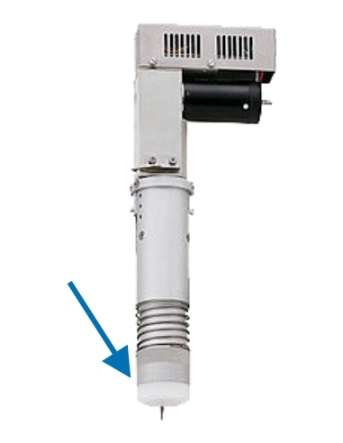 Gleitscheibe mit Aluminiumhalter. EOT-3. Für Schneidemaschine USM