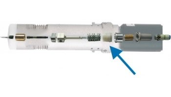 Nylon threaded piece. POT-40. For Wild Leica cutting machines
