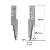 Blade SHM-062 / Z62 / 5002488 / SUPER HARD METAL / for automatic cutting machines