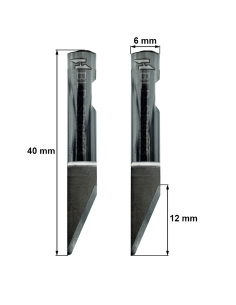 Cuchilla Esko Kongsberg G42437293 / BLD-SR6223 / HTE-6223 compatible para máquina Esko Kongsberg 2