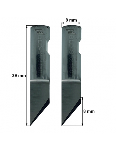 Cuchilla Esko Kongsberg G34094466 / BLD-SR8180 / HTE-BLDSR8180 compatible para máquina Esko Kongsberg