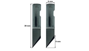 Cuchilla Esko Kongsberg G34094466 / BLD-SR8180 / HTE-BLDSR8180 compatible para máquina Esko Kongsberg