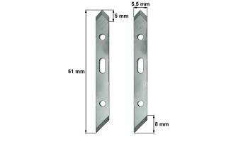 Lama Zund Tipo 2 / HTZ-type2 compatibile per macchina da taglio automatizzata Zund