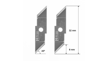 Cuchilla Teseo M2N 45 SA1A - 500 060 300 / HTT-300 / HTT-045T