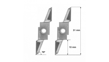 Cuchilla Teseo M2N 70 SP1A - 535 099 200 / HTT-200 / HTT-065WTSP / 70º