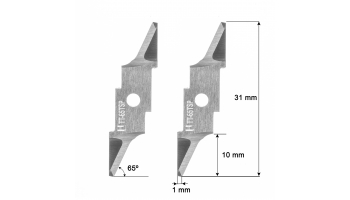Cuchilla Teseo M2N 65 SD1A - 535 091 704 / HTT-704 / HTT-065TSP / 65º
