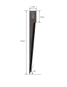 HITACS knife of 50mm / 0.63mm / HT-554506 / compatible-iEcho