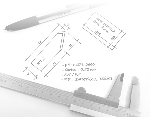 manufacture knives and cutting underlays